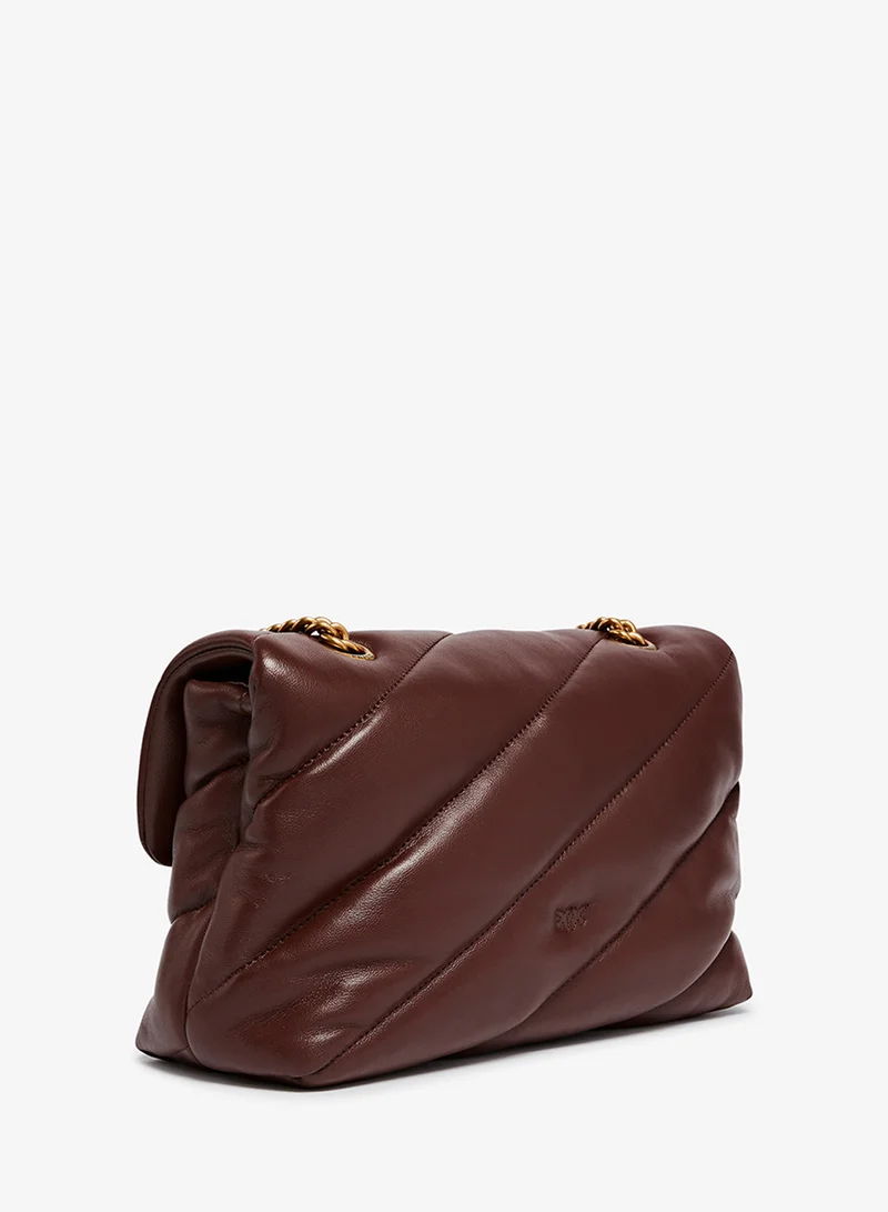 بينكو Logo Detail Top Handle Shoulder Bag